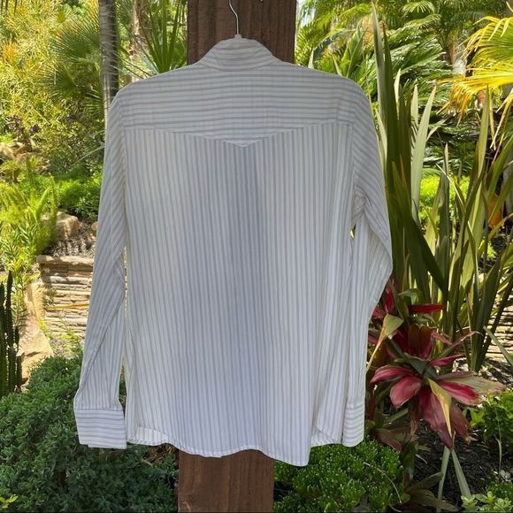 R.J. CLASSIC Sterling Collection white equestrian competition show shirt 36 - Picture 8 of 9